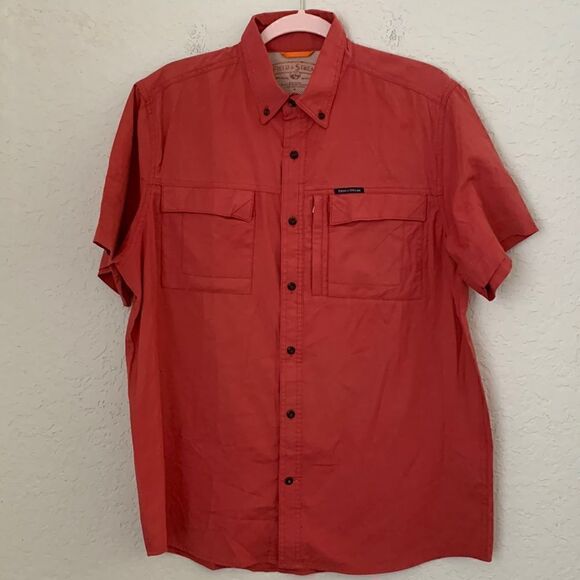 Field & Stream Cotton Blend Shirt Size M - Picture 1 of 12